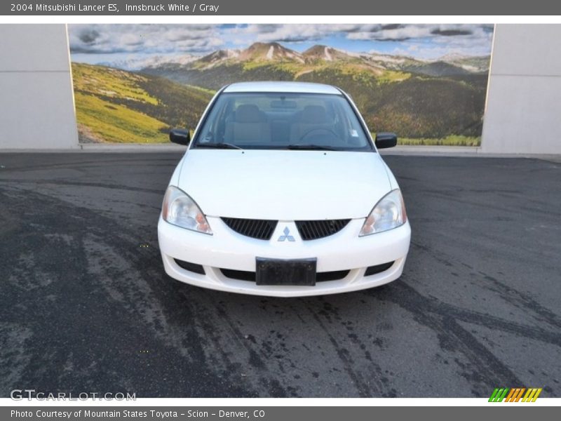 Innsbruck White / Gray 2004 Mitsubishi Lancer ES