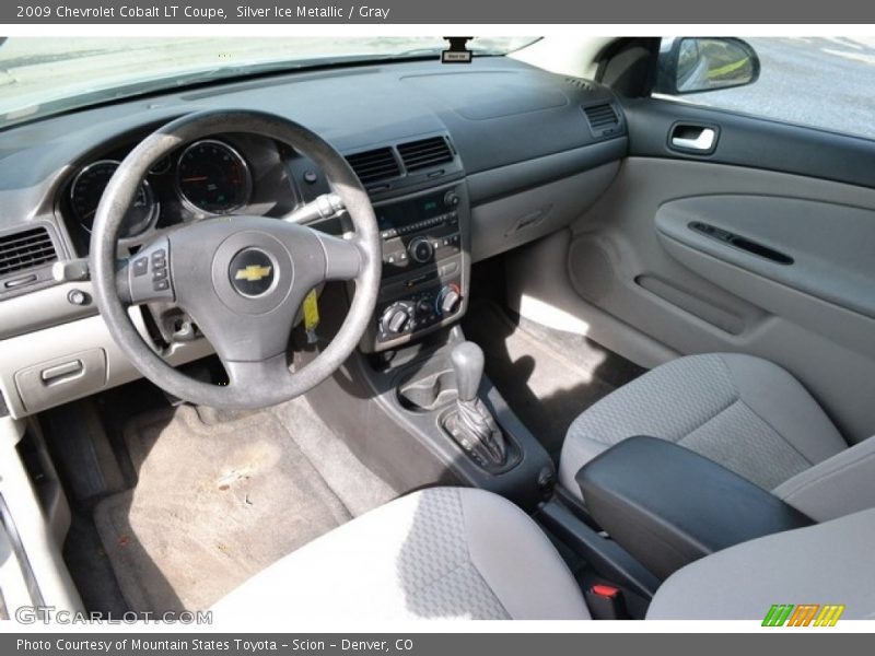 Silver Ice Metallic / Gray 2009 Chevrolet Cobalt LT Coupe