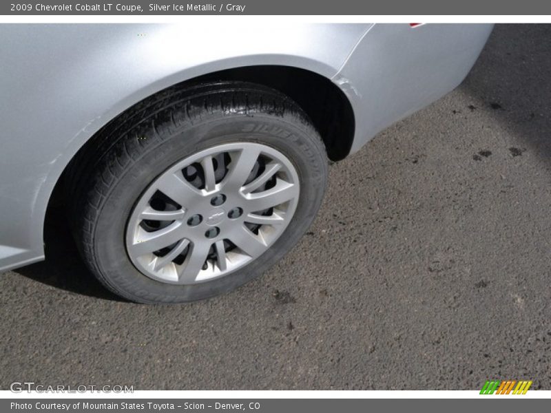 Silver Ice Metallic / Gray 2009 Chevrolet Cobalt LT Coupe