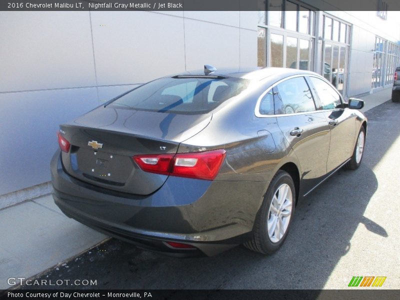Nightfall Gray Metallic / Jet Black 2016 Chevrolet Malibu LT