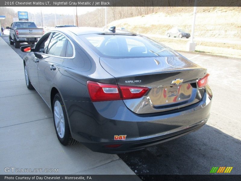 Nightfall Gray Metallic / Jet Black 2016 Chevrolet Malibu LT