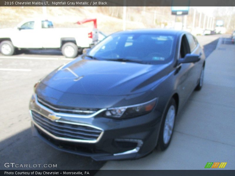Nightfall Gray Metallic / Jet Black 2016 Chevrolet Malibu LT