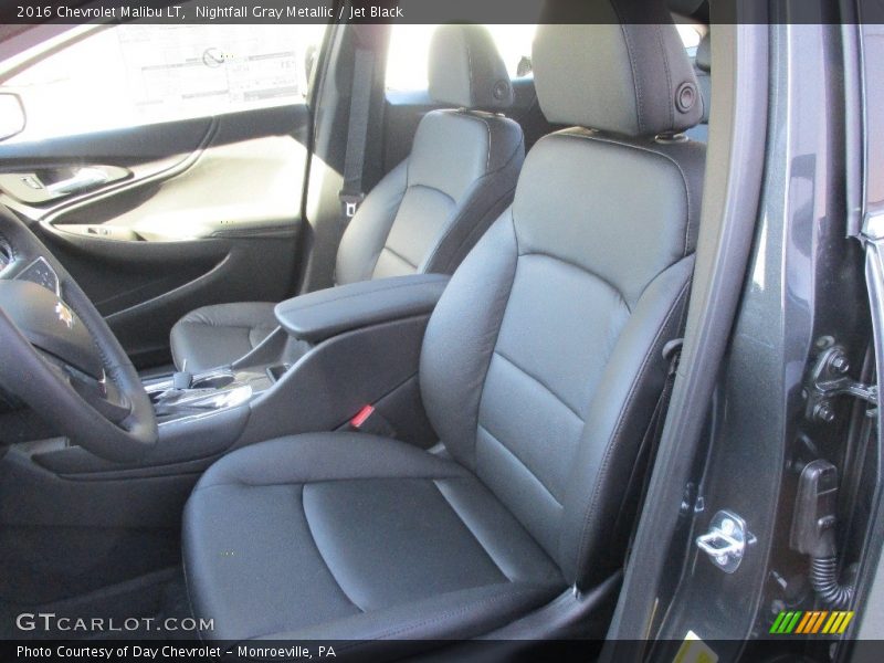 Nightfall Gray Metallic / Jet Black 2016 Chevrolet Malibu LT