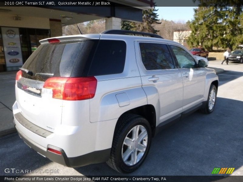 Quicksilver Metallic / Jet Black 2010 GMC Terrain SLT AWD