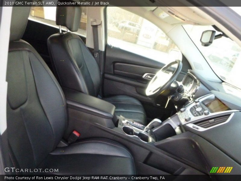 Quicksilver Metallic / Jet Black 2010 GMC Terrain SLT AWD