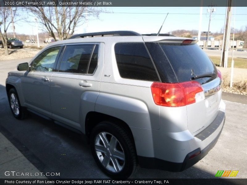 Quicksilver Metallic / Jet Black 2010 GMC Terrain SLT AWD