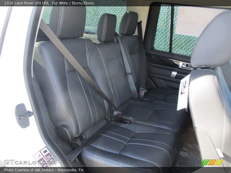 Fuji White / Ebony/Ebony 2016 Land Rover LR4 HSE
