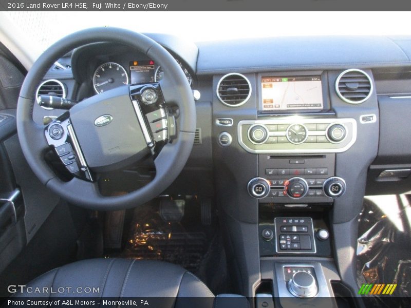Fuji White / Ebony/Ebony 2016 Land Rover LR4 HSE