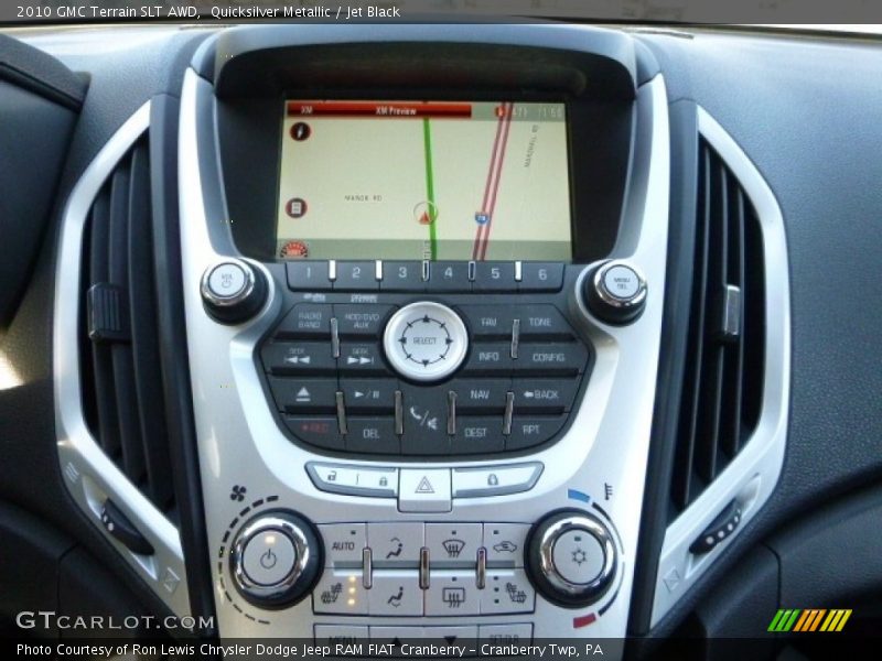 Quicksilver Metallic / Jet Black 2010 GMC Terrain SLT AWD