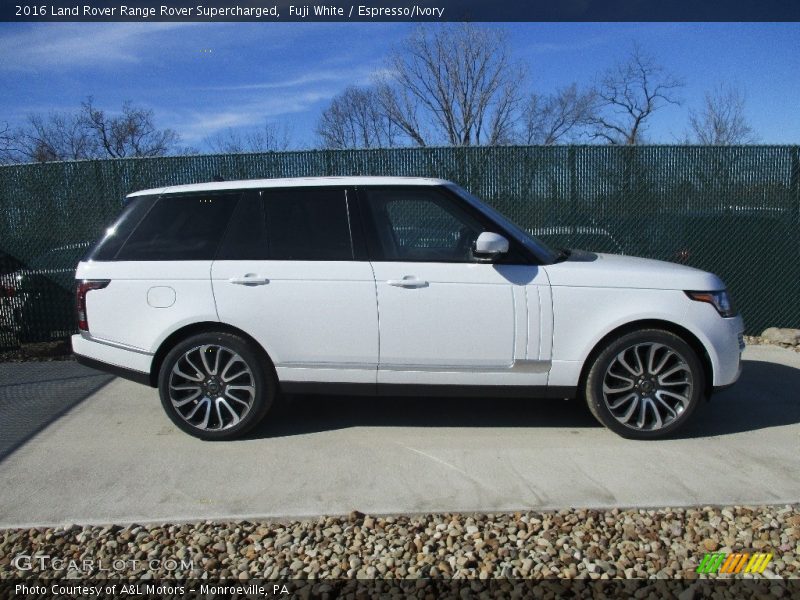 Fuji White / Espresso/Ivory 2016 Land Rover Range Rover Supercharged