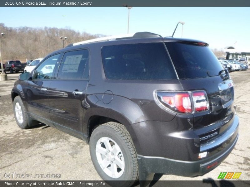 Iridium Metallic / Ebony 2016 GMC Acadia SLE