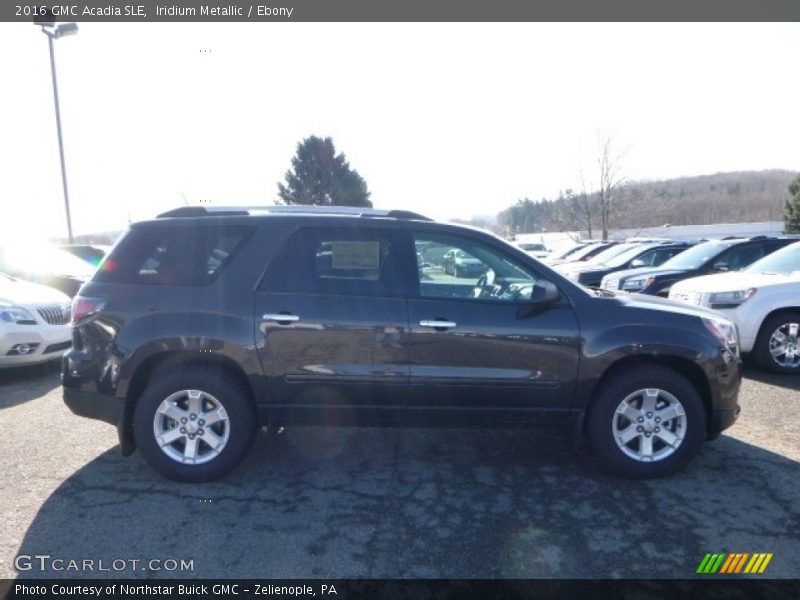 Iridium Metallic / Ebony 2016 GMC Acadia SLE