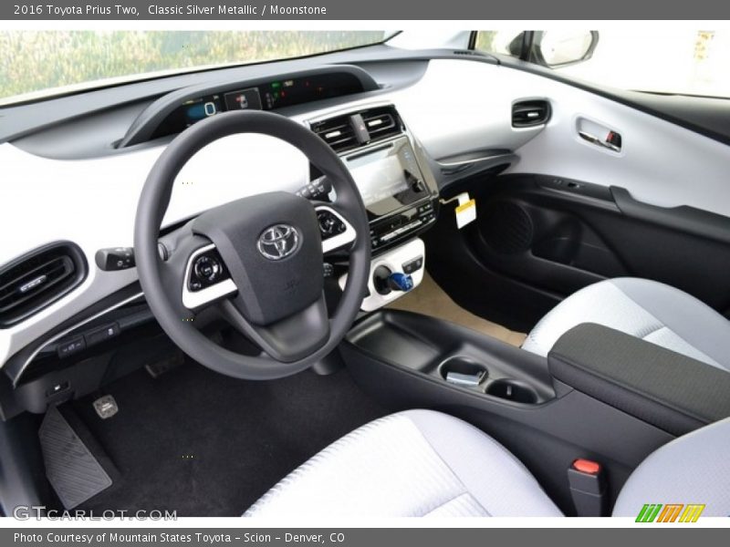  2016 Prius Two Moonstone Interior