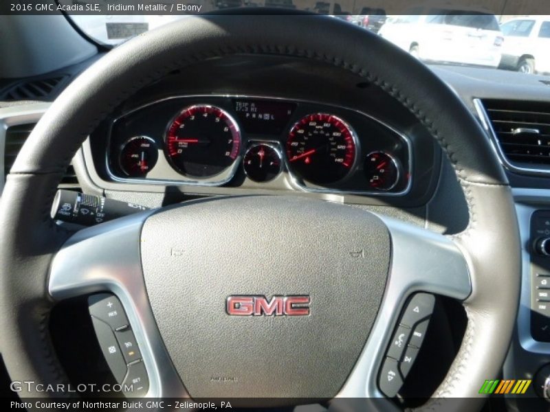 Iridium Metallic / Ebony 2016 GMC Acadia SLE