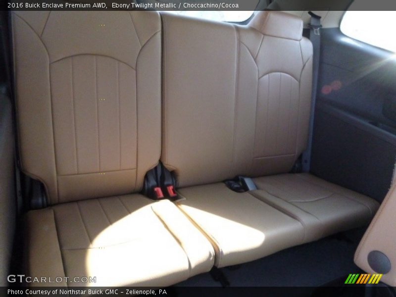 Ebony Twilight Metallic / Choccachino/Cocoa 2016 Buick Enclave Premium AWD