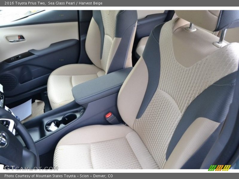Sea Glass Pearl / Harvest Beige 2016 Toyota Prius Two