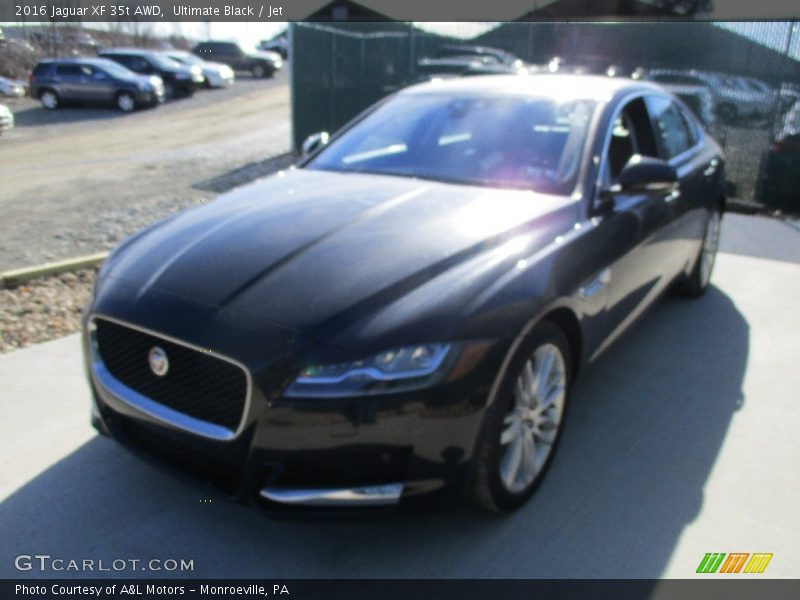 Ultimate Black / Jet 2016 Jaguar XF 35t AWD