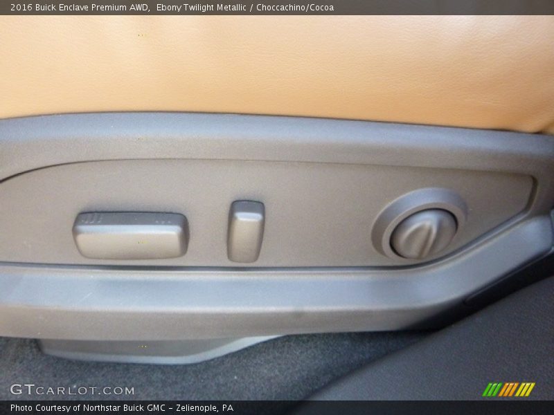 Ebony Twilight Metallic / Choccachino/Cocoa 2016 Buick Enclave Premium AWD