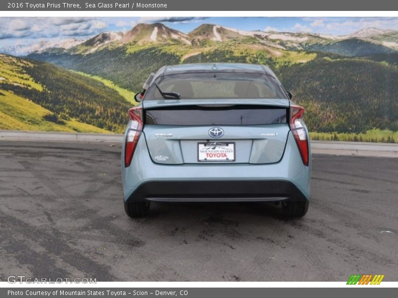 Sea Glass Pearl / Moonstone 2016 Toyota Prius Three