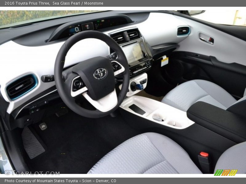 Sea Glass Pearl / Moonstone 2016 Toyota Prius Three
