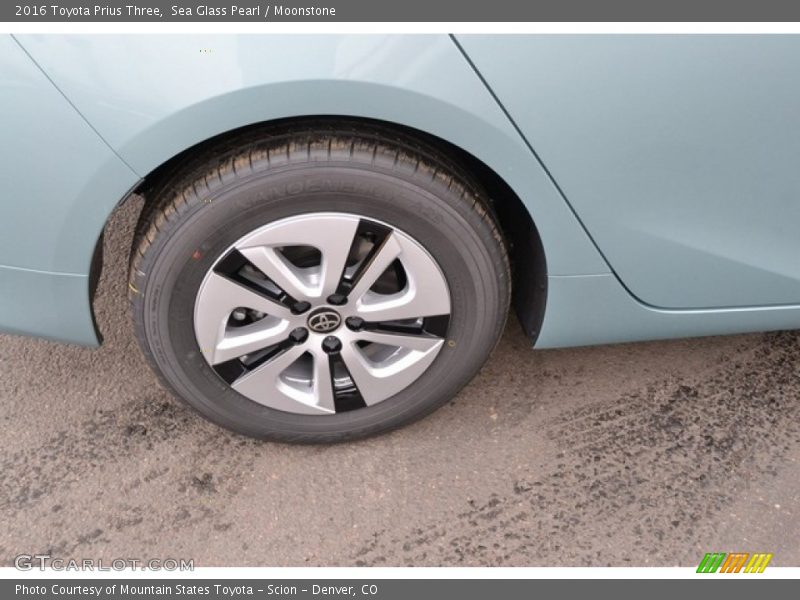 Sea Glass Pearl / Moonstone 2016 Toyota Prius Three