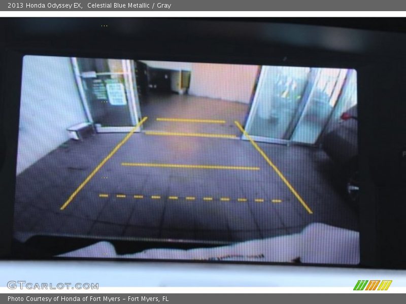 Celestial Blue Metallic / Gray 2013 Honda Odyssey EX