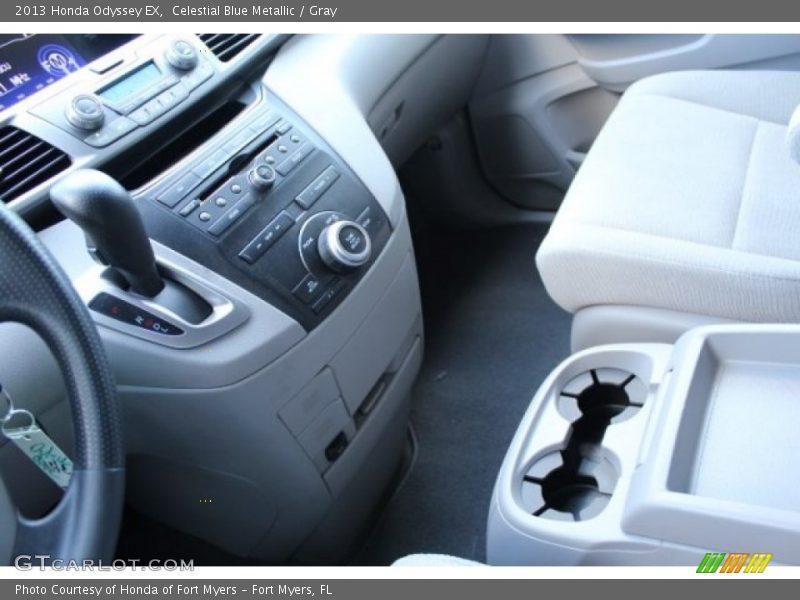 Celestial Blue Metallic / Gray 2013 Honda Odyssey EX