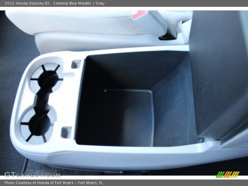 Celestial Blue Metallic / Gray 2013 Honda Odyssey EX