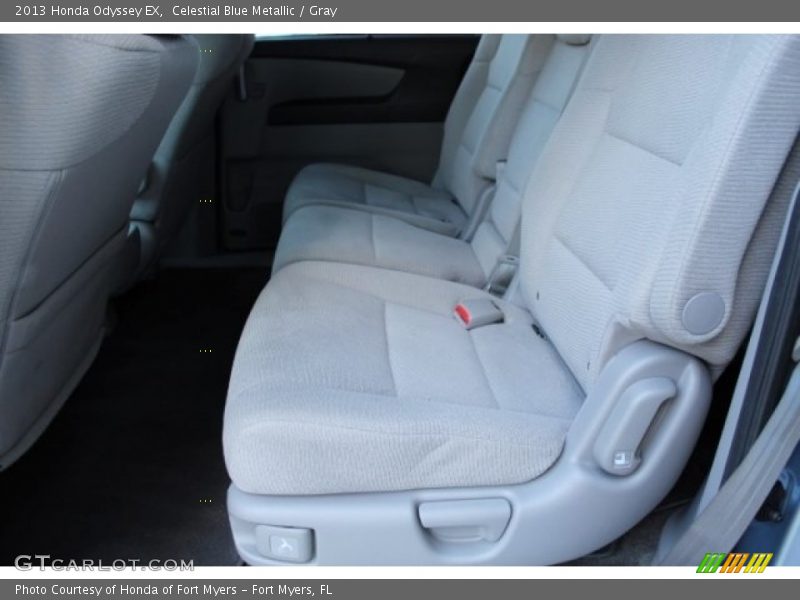 Celestial Blue Metallic / Gray 2013 Honda Odyssey EX
