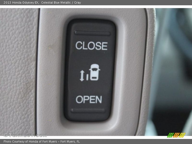 Celestial Blue Metallic / Gray 2013 Honda Odyssey EX