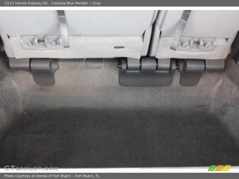 Celestial Blue Metallic / Gray 2013 Honda Odyssey EX