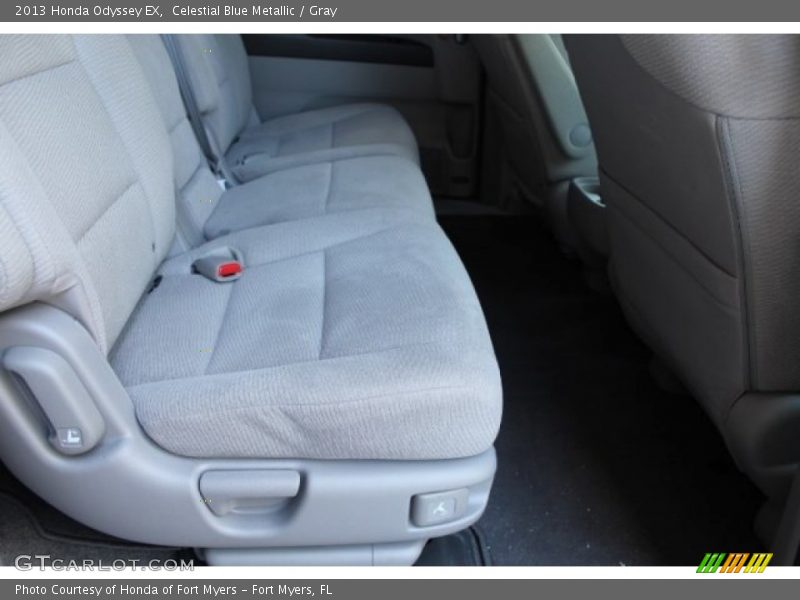 Celestial Blue Metallic / Gray 2013 Honda Odyssey EX