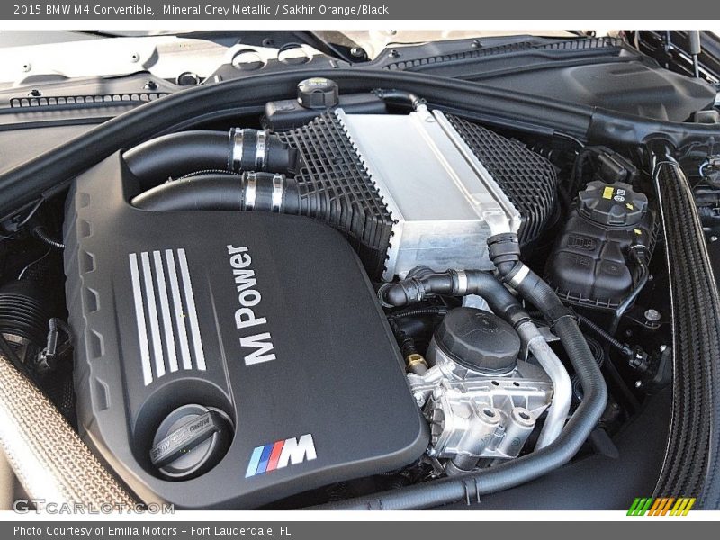  2015 M4 Convertible Engine - 3.0 Liter M DI TwinPower Turbocharged DOHC 24-Valve VVT Inline 6 Cylinder