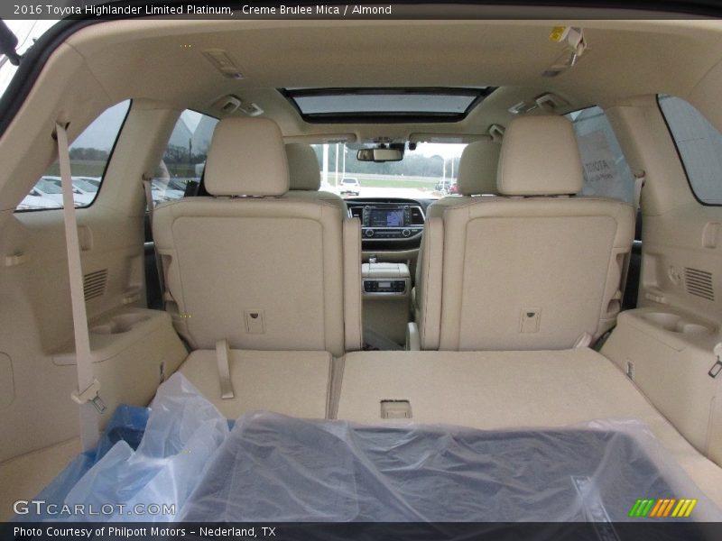 Creme Brulee Mica / Almond 2016 Toyota Highlander Limited Platinum