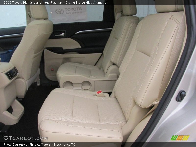 Creme Brulee Mica / Almond 2016 Toyota Highlander Limited Platinum