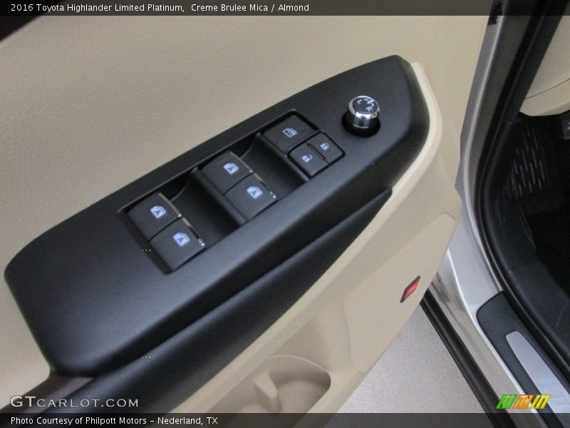 Creme Brulee Mica / Almond 2016 Toyota Highlander Limited Platinum