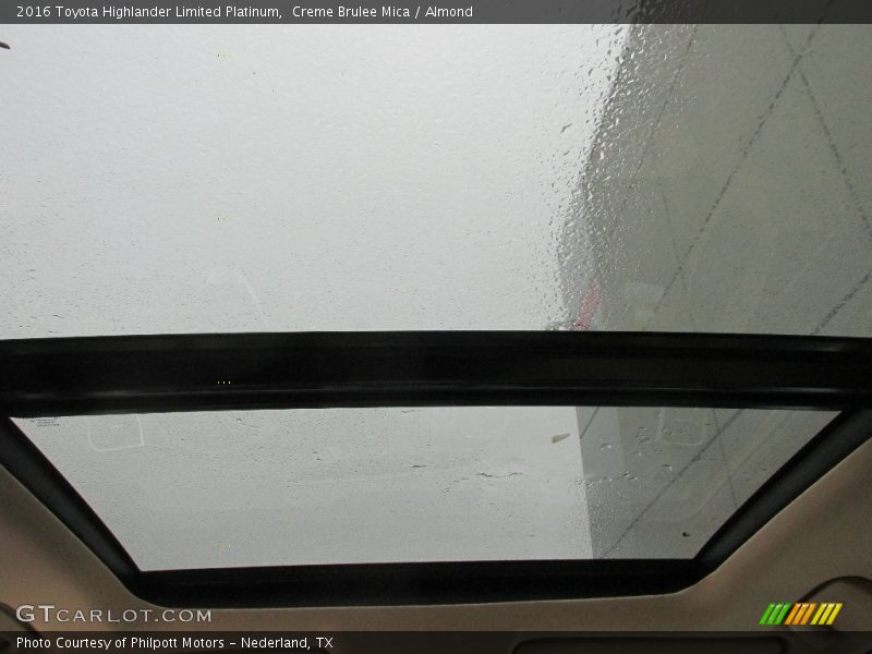 Creme Brulee Mica / Almond 2016 Toyota Highlander Limited Platinum