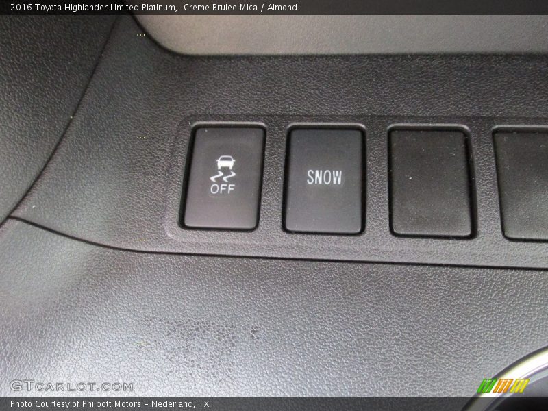 Creme Brulee Mica / Almond 2016 Toyota Highlander Limited Platinum