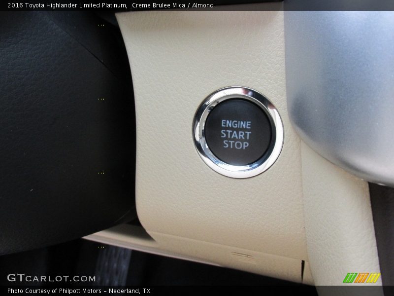 Creme Brulee Mica / Almond 2016 Toyota Highlander Limited Platinum