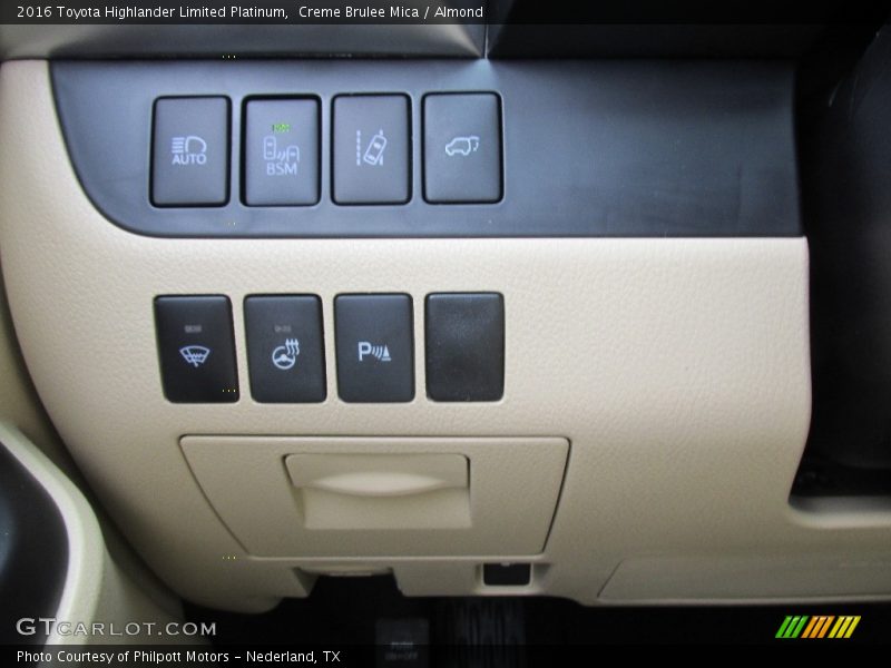 Creme Brulee Mica / Almond 2016 Toyota Highlander Limited Platinum