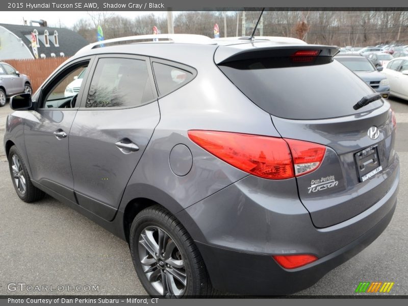 Shadow Gray / Black 2015 Hyundai Tucson SE AWD