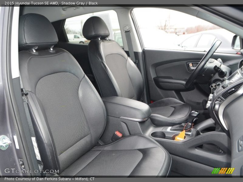 Shadow Gray / Black 2015 Hyundai Tucson SE AWD