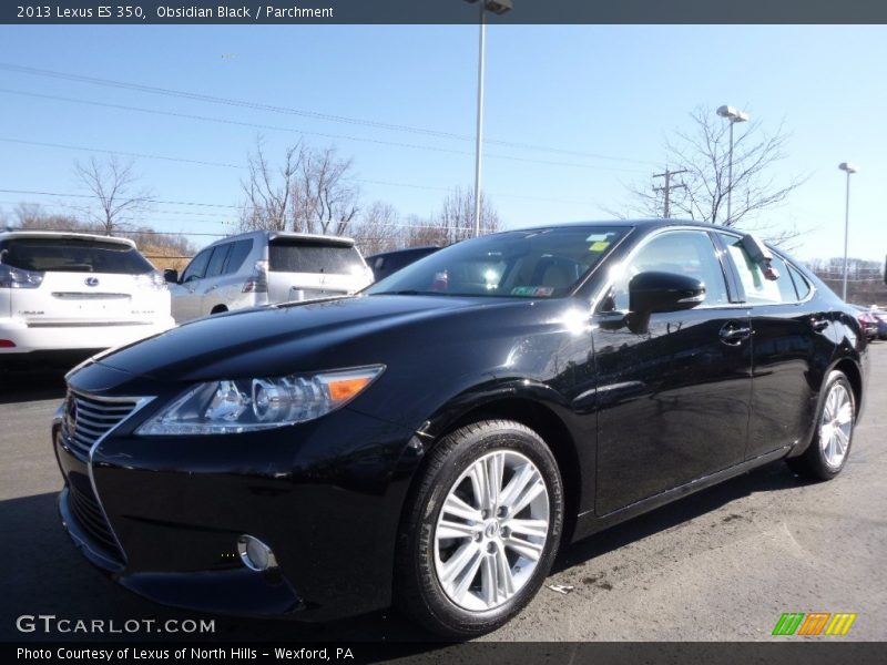 Obsidian Black / Parchment 2013 Lexus ES 350
