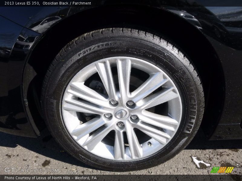 Obsidian Black / Parchment 2013 Lexus ES 350