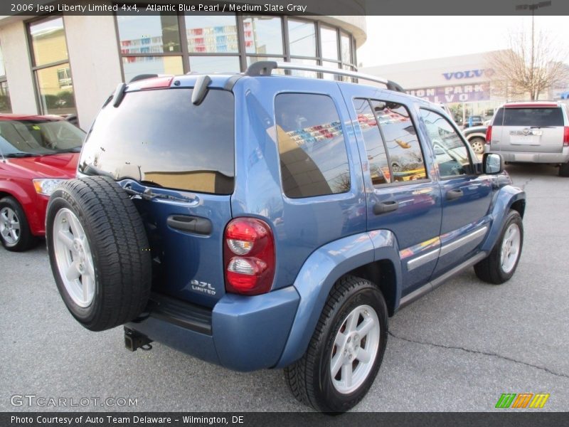 Atlantic Blue Pearl / Medium Slate Gray 2006 Jeep Liberty Limited 4x4