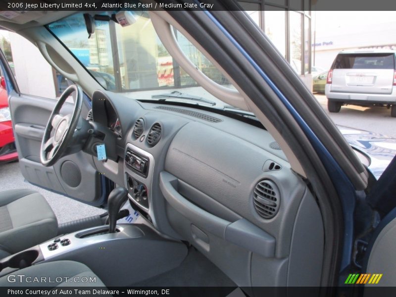 Atlantic Blue Pearl / Medium Slate Gray 2006 Jeep Liberty Limited 4x4
