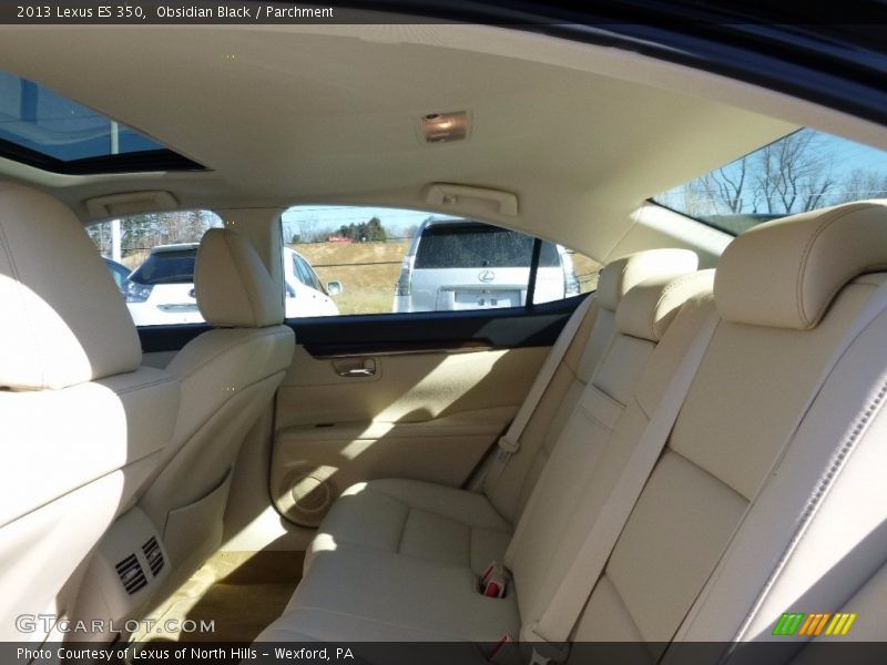 Obsidian Black / Parchment 2013 Lexus ES 350