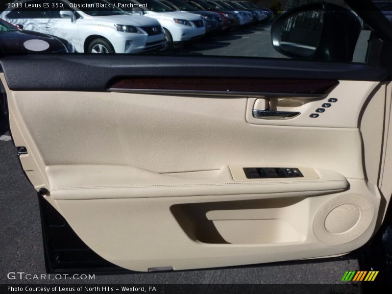 Obsidian Black / Parchment 2013 Lexus ES 350