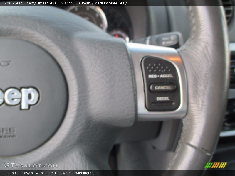 Atlantic Blue Pearl / Medium Slate Gray 2006 Jeep Liberty Limited 4x4