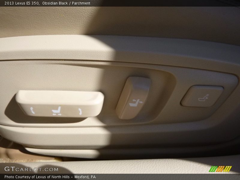 Obsidian Black / Parchment 2013 Lexus ES 350